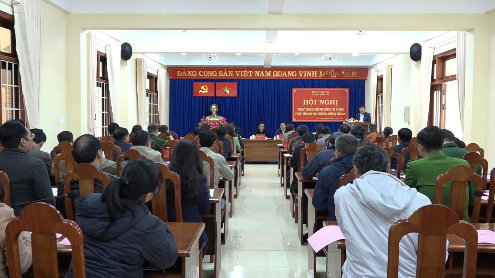 Tổng kết công tác kiểm tra, giám sát và thi hành kỷ luật Đảng năm 2024