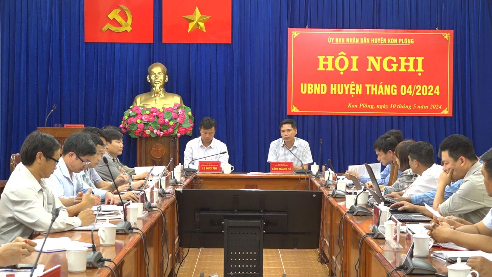 UBND huyện Kon Plông triển khai nhiệm vụ trọng tâm tháng 5