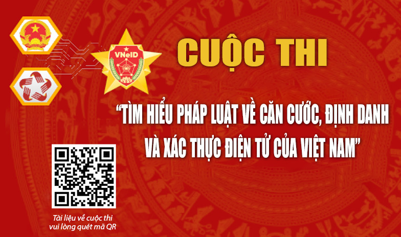 Tổ chức cuộc thi “Tìm hiểu pháp luật về Căn cước, Định danh và xác thực điện tử của Việt Nam” trên địa bàn huyện