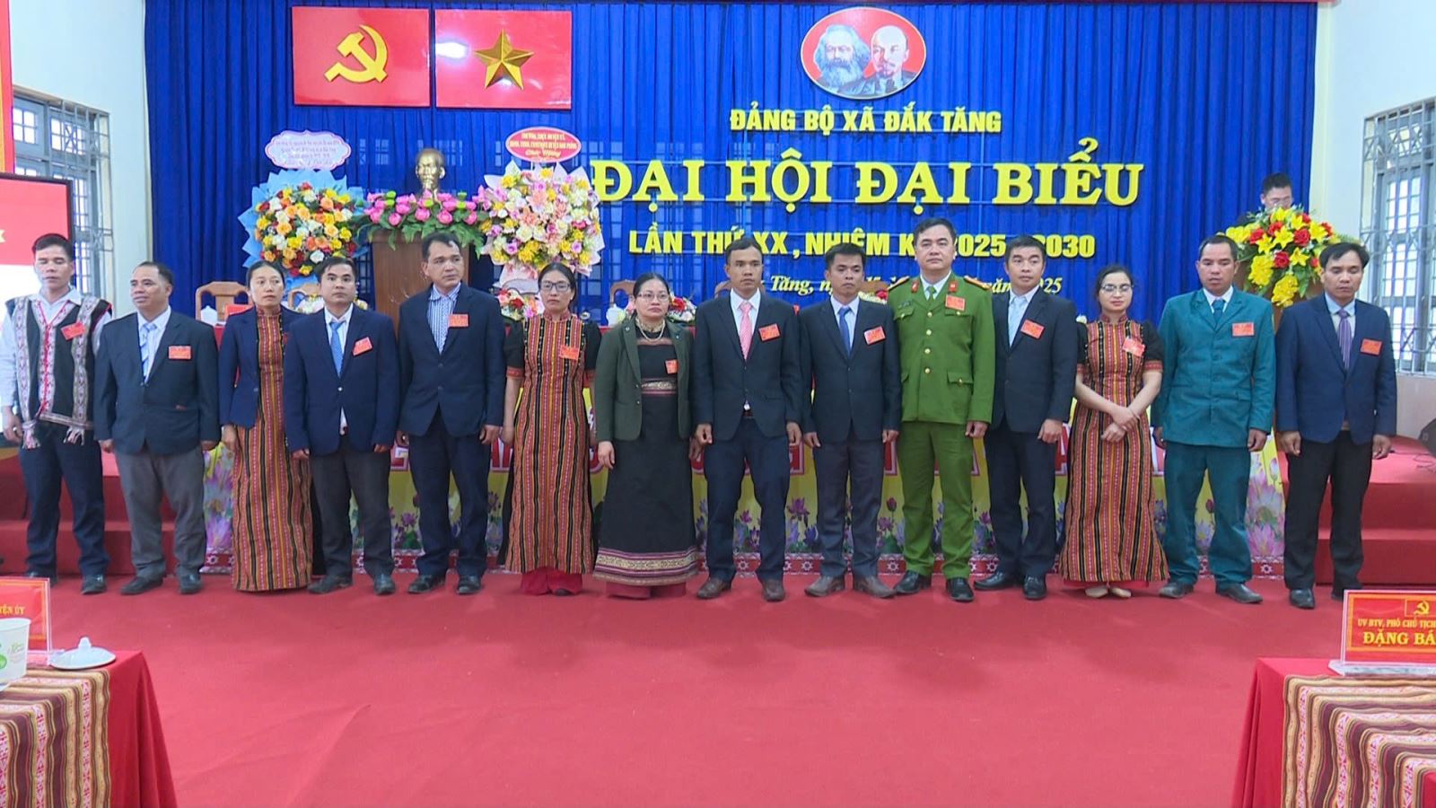 Đại hội Đại biểu Đảng bộ xã Đăk Tăng lần thứ XX, nhiệm kỳ 2025-2030