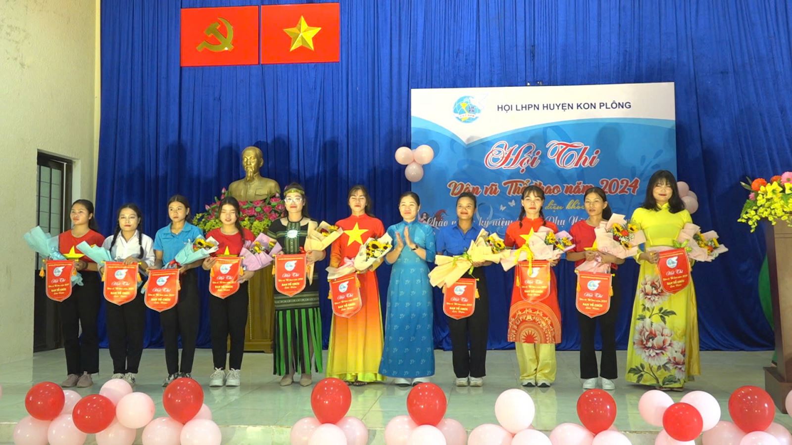 Hội thi dân vũ thể thao huyện Kon Plông năm 2024
