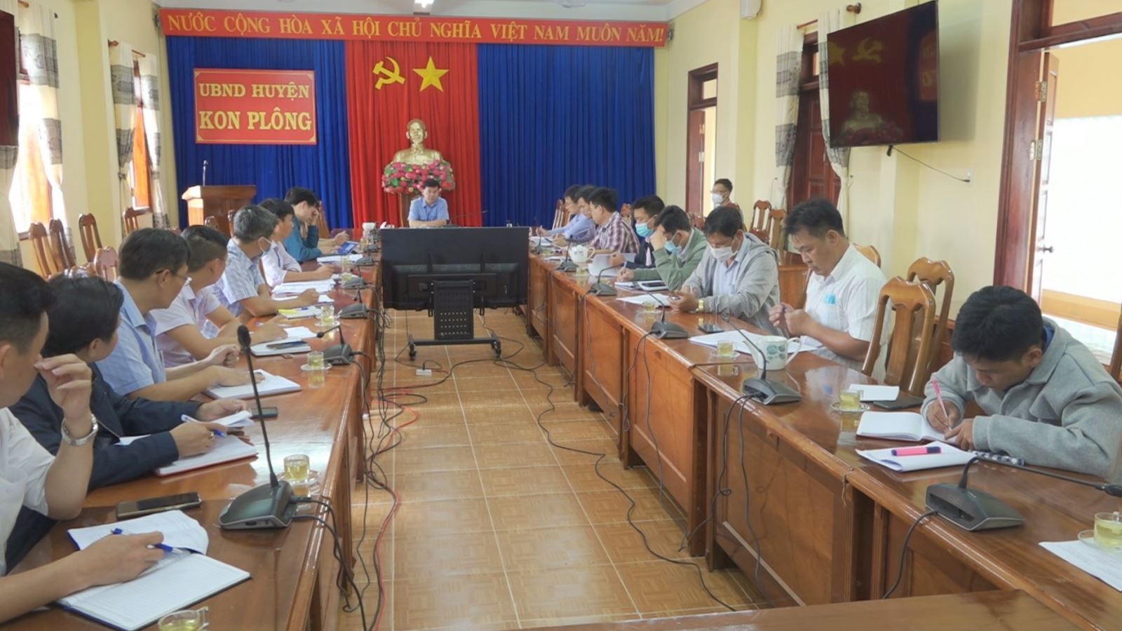 Họp Ban chỉ đạo các chương trình mục tiêu quốc gia giai đoạn 2021- 2026 huyện Kon Plông