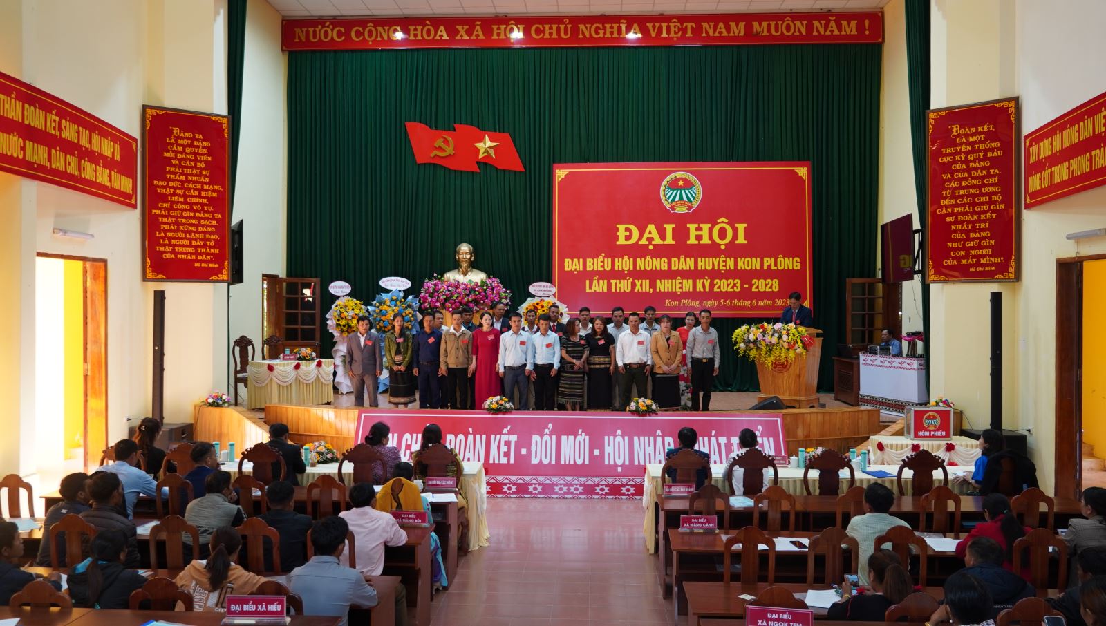 Đại hội Đại biểu Hội Nông dân huyện Kon Plông lần thứ XII, nhiệm kỳ 2023 – 2028