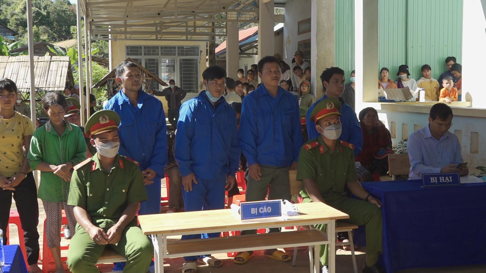 Xét xử lưu động vụ án hủy hoại rừng tại xã Măng Cành
