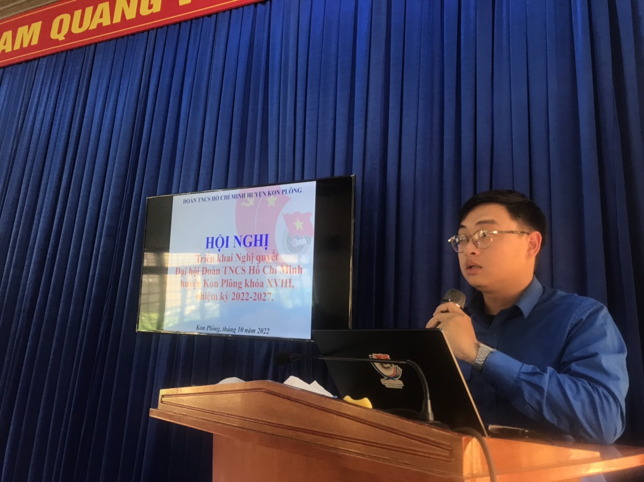 Kon Plông – Bồi dưỡng lý luận chính trị và kỹ năng, nghiệp vụ công tác Đoàn- Hội năm 2022
