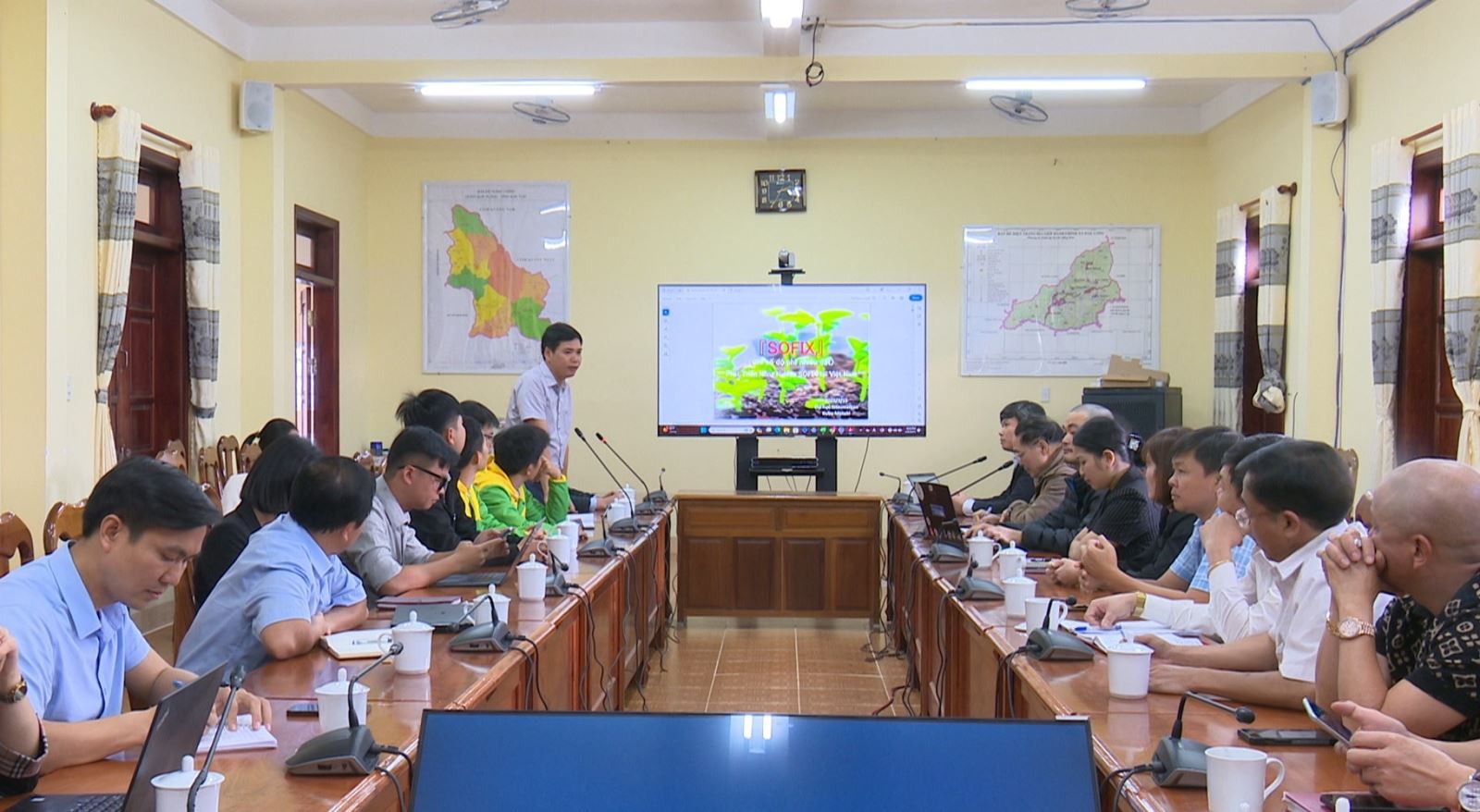Văn phòng Khoa học công nghệ, Tổng lãnh sự quán Việt Nam tại OSAKA-Nhật Bản giới thiệu kỹ thuật Sofix phân tích dinh dưỡng đất