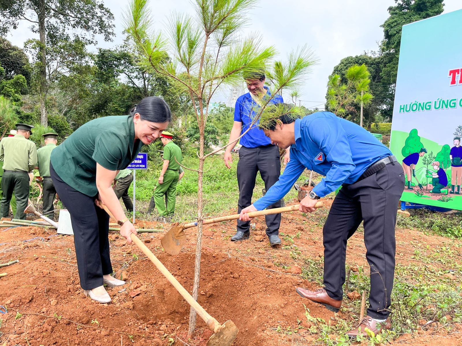 Kon Plông trồng hơn 1.000ha rừng