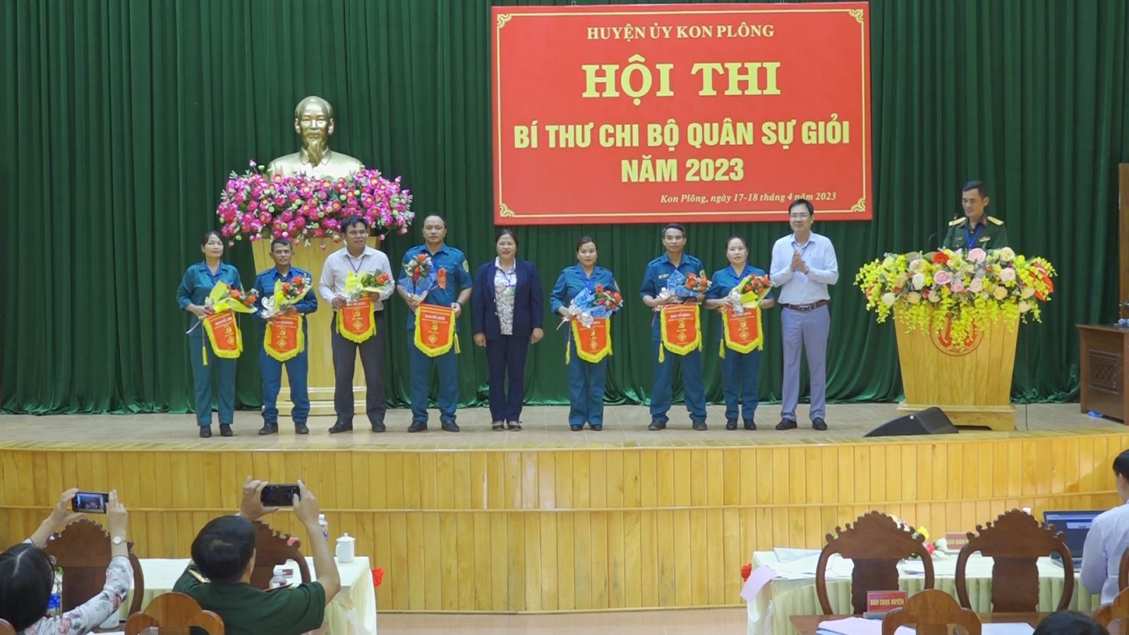 Hội thi Bí thư chi bộ quân sự xã, thị trấn giỏi năm 2023