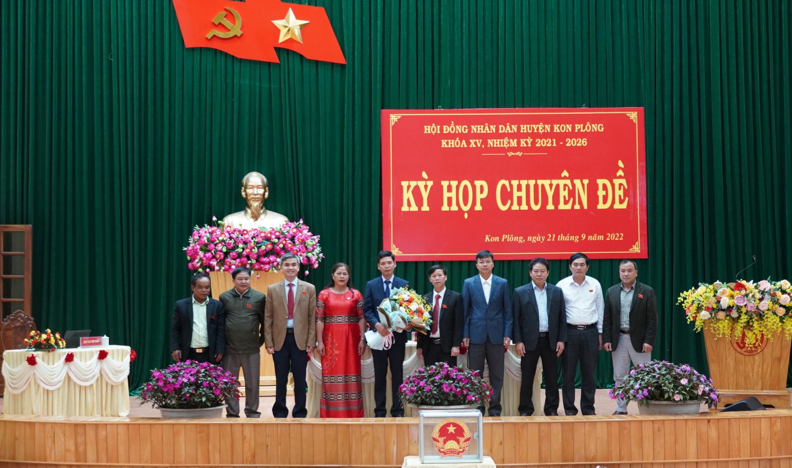 Đồng chí Đặng Quang Hà giữ chức vụ Chủ tịch UBND huyện Kon Plông