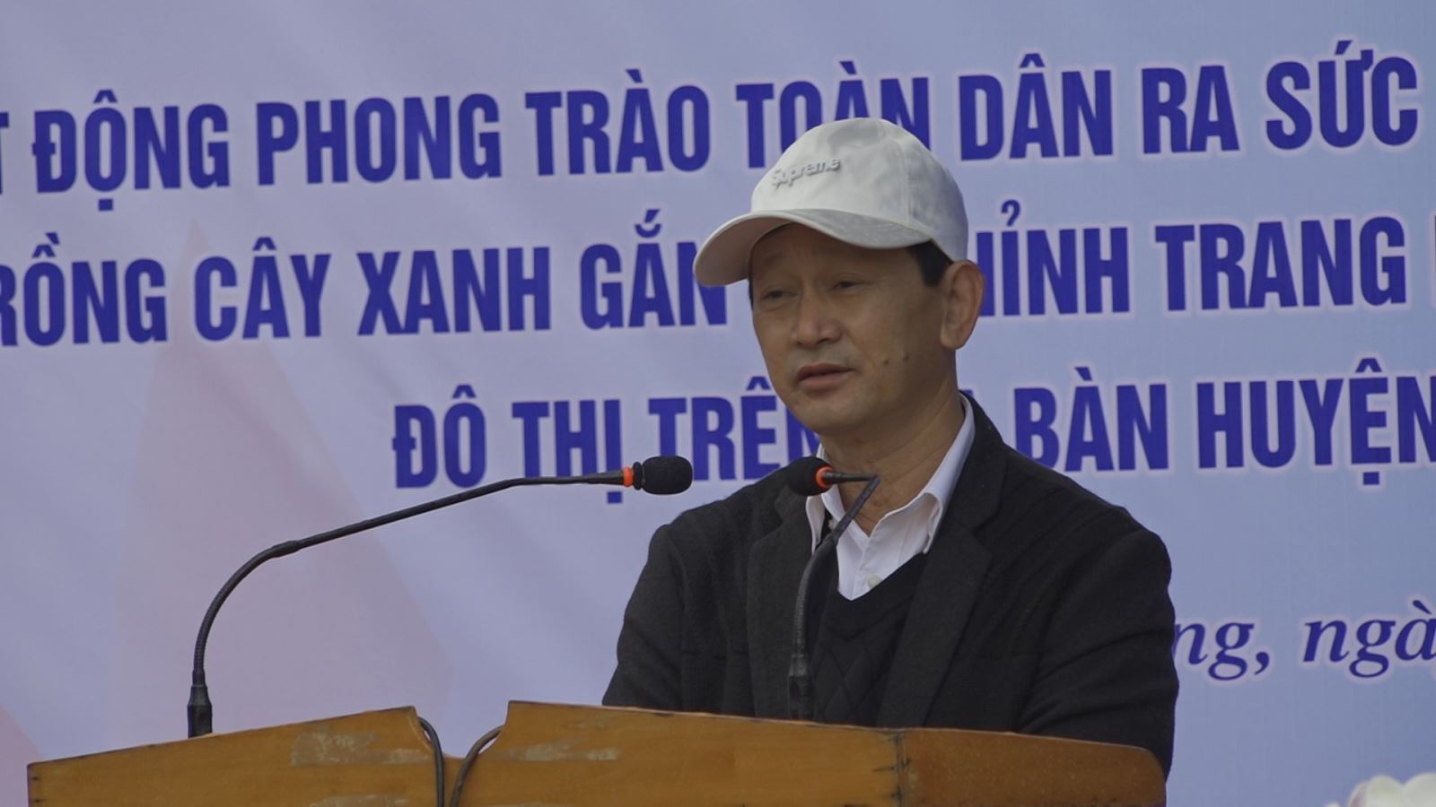 Đ/c Dương Văn Trang, UVTƯ Đảng, Bí thư Tỉnh ủy phát biểu chỉ đạo tại Hội nghị